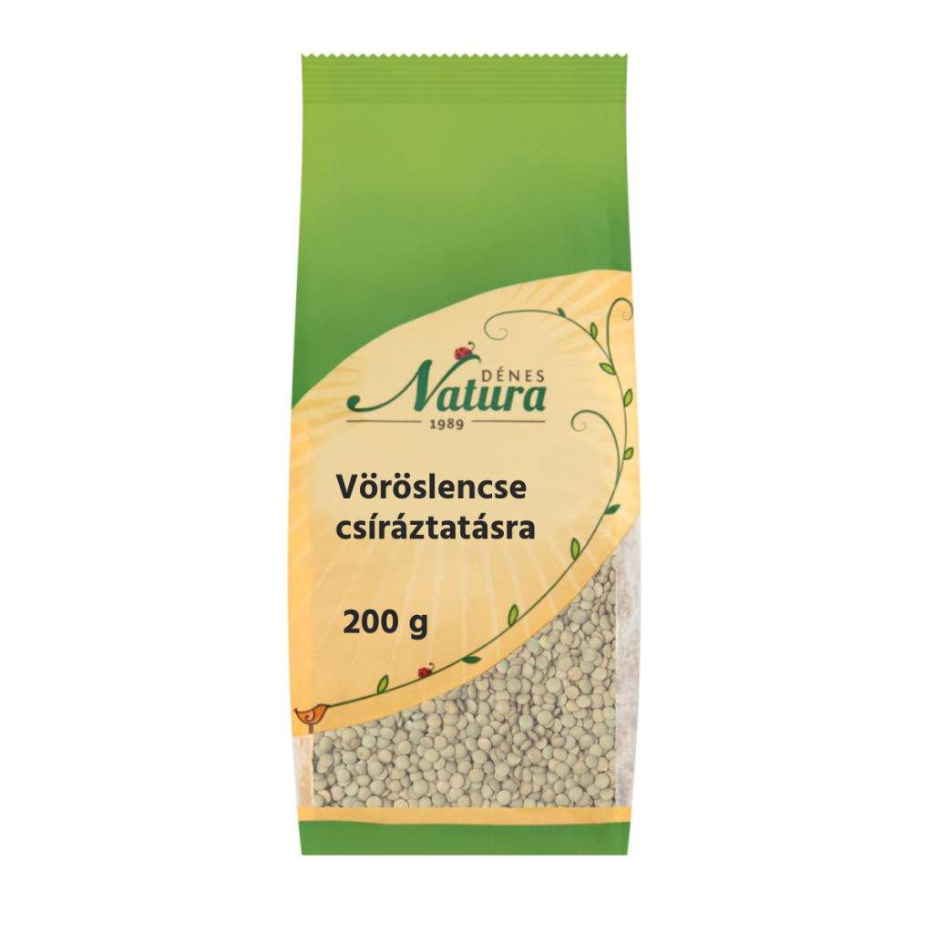 Natura csíráztatásra vöröslencse 200 g