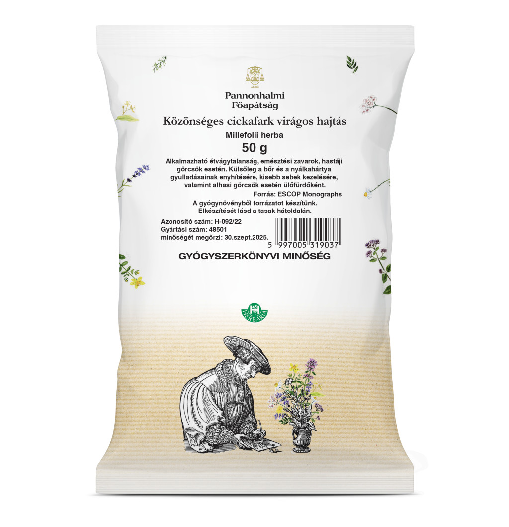 Pannonhalmi cickafarkfű tea 50 g