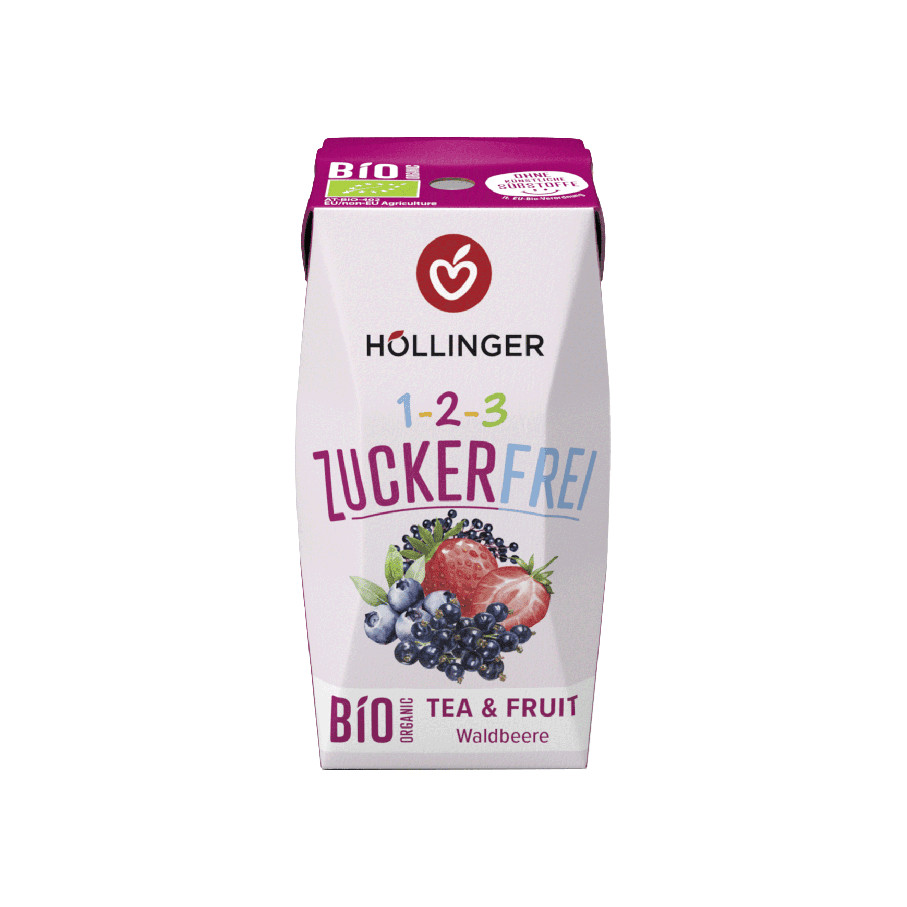 Höllinger bio erdei gyümölcs cukormentes frissítő 200 ml