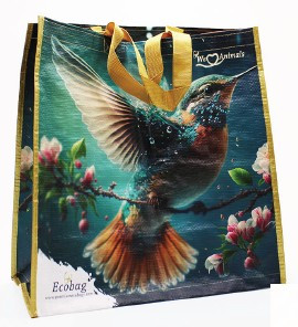 Ökotáska kolibris 1 db
