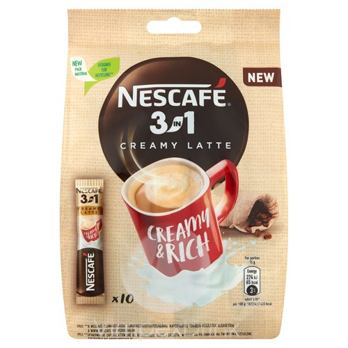 Nescafé 3in1 Creamy Latte 10x15g