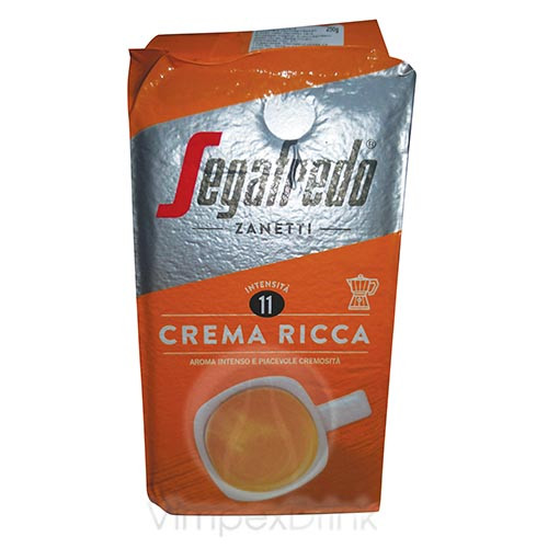 Segafredo Crema Ricca őrölt kávé 250g